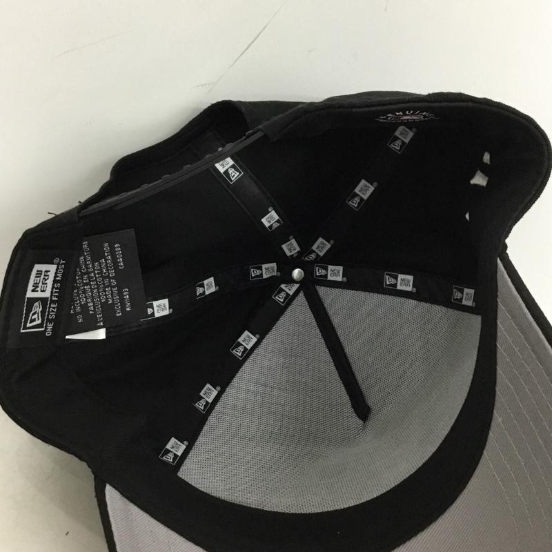 ニューエラ NEW ERA 帽子 キャップ NY ニューヨークヤンキース A-Frame Halloween Collection シュガースカル 刺繍 黒 / ブラック / black メンズ USED 古着 中古 10156548