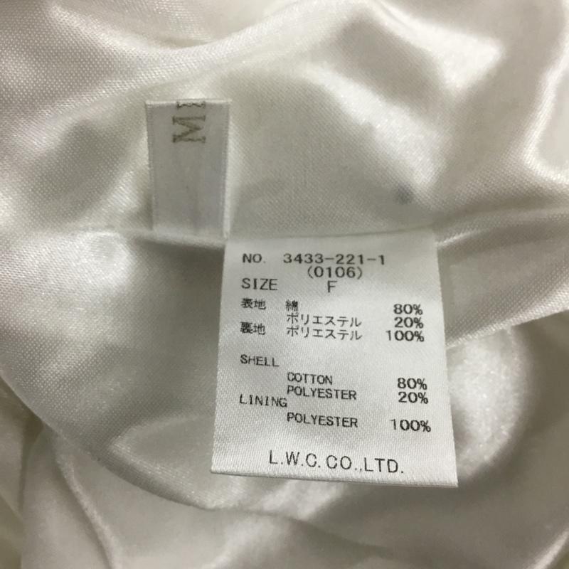 ミーア MIIA ワンピース ロングスカート FREE ドット 白 / ホワイト / white レディース USED 古着 中古 10156555