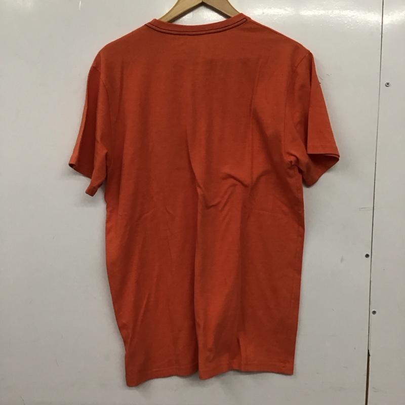 マウンテン ハード ウェアー MOUNTAIN HARDWEAR Tシャツ 半袖 半袖カットソー プリントTシャツ クルーネックカットソー S ロゴ、文字 橙 / オレンジ / orange メンズ USED 古着 中古 10156557