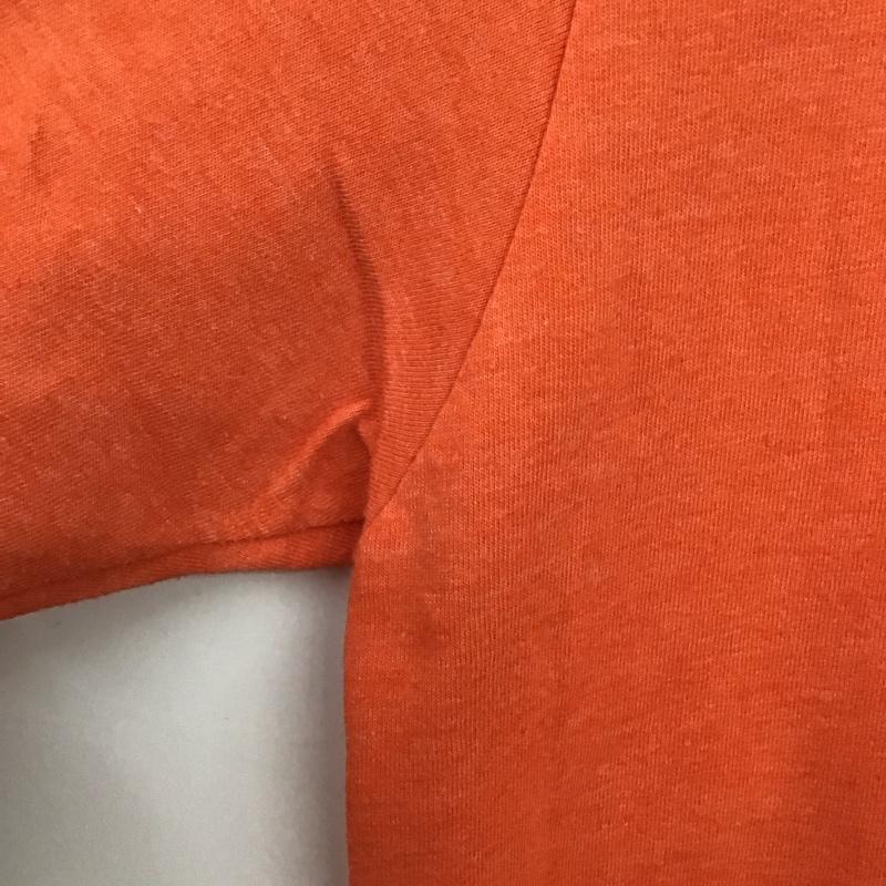 マウンテン ハード ウェアー MOUNTAIN HARDWEAR Tシャツ 半袖 半袖カットソー プリントTシャツ クルーネックカットソー S ロゴ、文字 橙 / オレンジ / orange メンズ USED 古着 中古 10156557