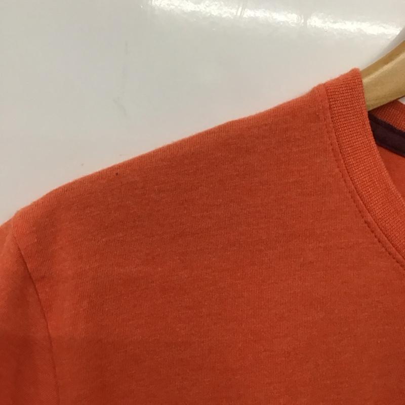 マウンテン ハード ウェアー MOUNTAIN HARDWEAR Tシャツ 半袖 半袖カットソー プリントTシャツ クルーネックカットソー S ロゴ、文字 橙 / オレンジ / orange メンズ USED 古着 中古 10156557