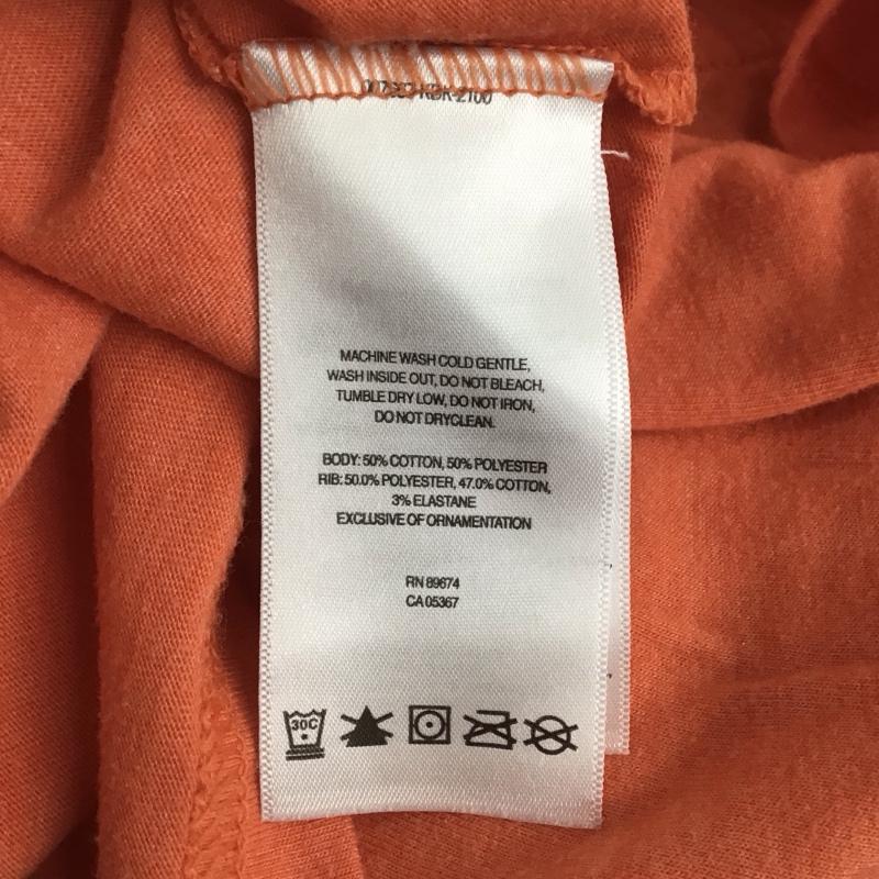 マウンテン ハード ウェアー MOUNTAIN HARDWEAR Tシャツ 半袖 半袖カットソー プリントTシャツ クルーネックカットソー S ロゴ、文字 橙 / オレンジ / orange メンズ USED 古着 中古 10156557