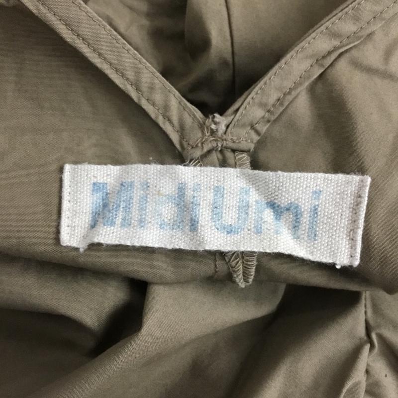 ミディウミ MidiUmi サロペット・オーバーオール サロペット、オーバーオール 無地 茶 / ブラウン / brown レディース USED 古着 中古 10156558