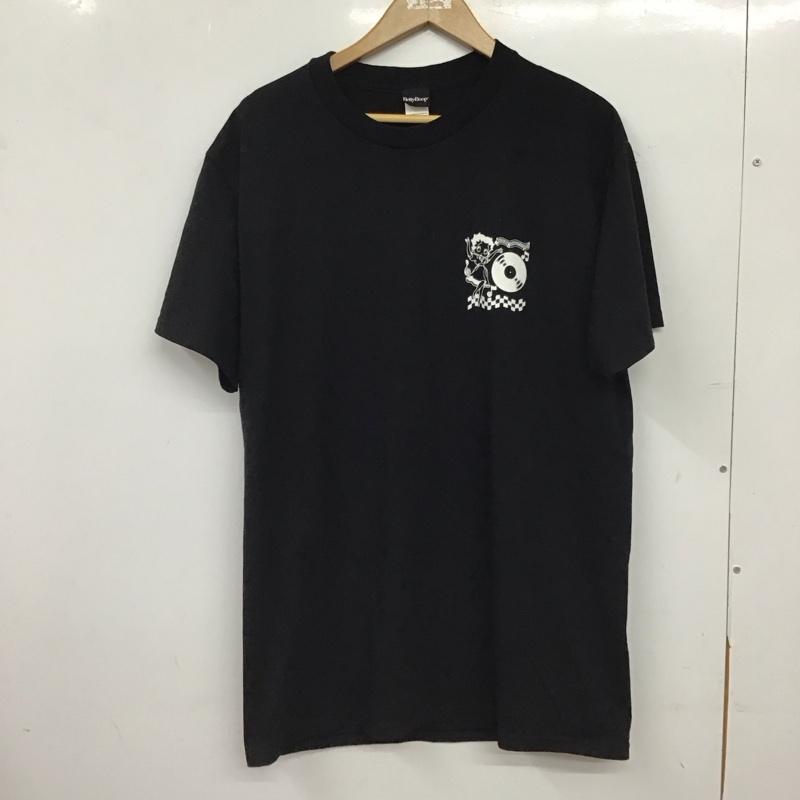 古着 USED Tシャツ 半袖 半袖カットソー プリントTシャツ クルーネックカットソー L プリント 黒 / ブラック / black メンズ USED 古着 中古 10156561