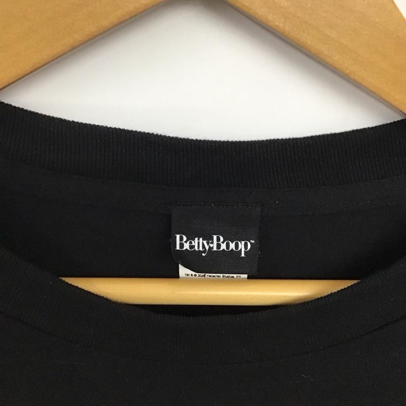 古着 USED Tシャツ 半袖 半袖カットソー プリントTシャツ クルーネックカットソー L プリント 黒 / ブラック / black メンズ USED 古着 中古 10156561