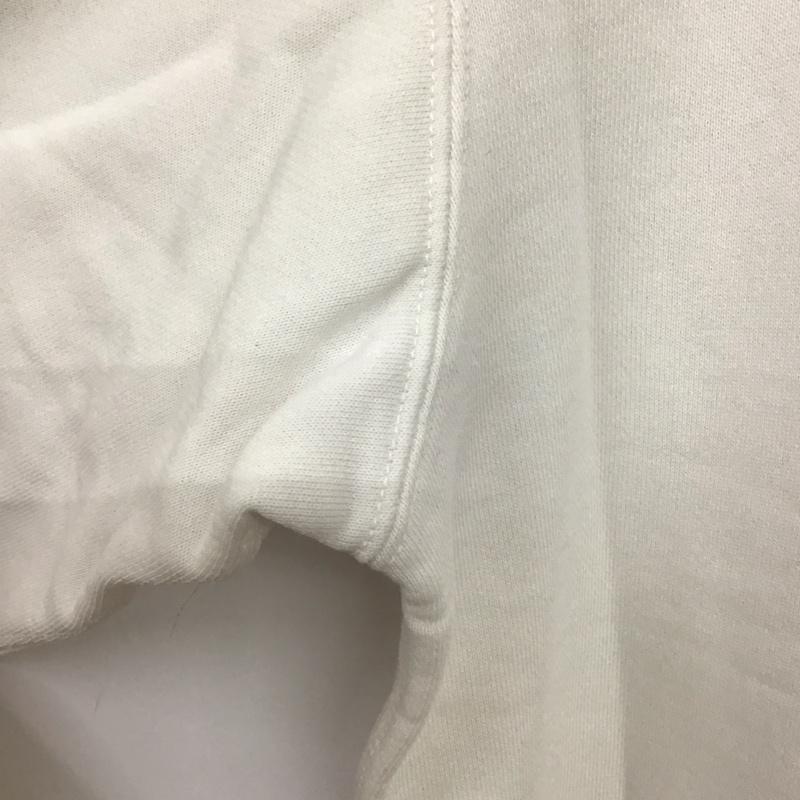 ユニクロ UNIQLO トレーナー 長袖 341-482743 長袖トレーナー スウェット L プリント オフホワイト / オフホワイト / メンズ USED 古着 中古 10156562