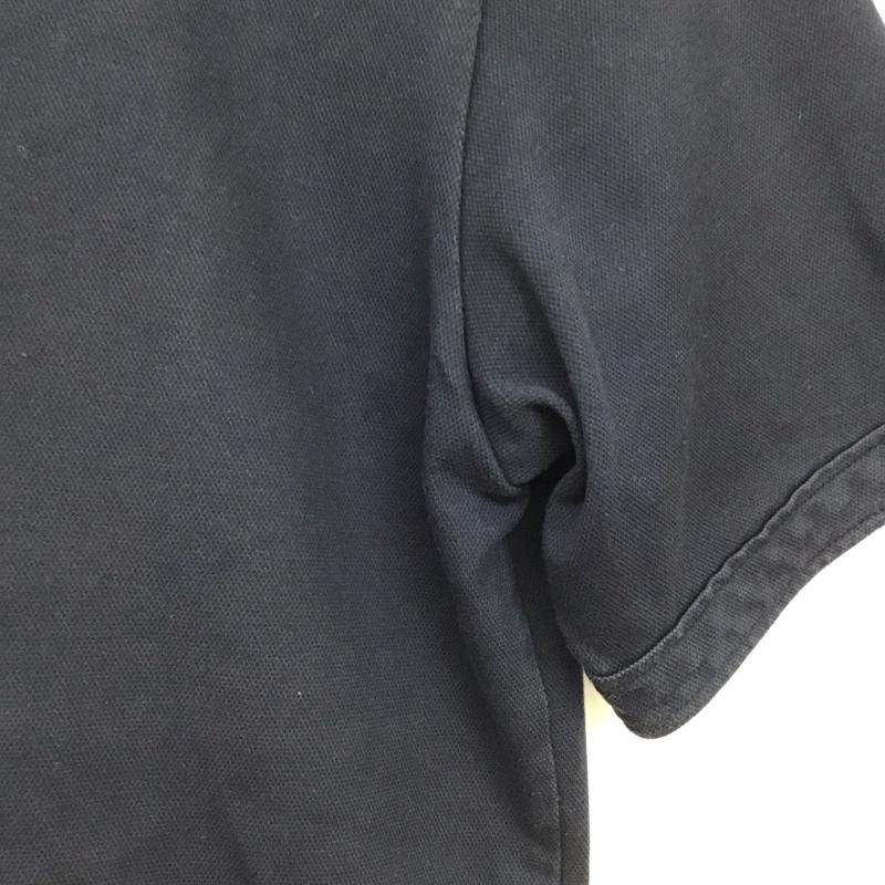 ブラックレーベルクレストブリッジ BLACK LABEL CRESTBRIDGE ポロシャツ 半袖 半袖ポロシャツ カラーシャツ 半袖カットソー M 無地 紺 / ネイビー / navy メンズ USED 古着 中古 10156565