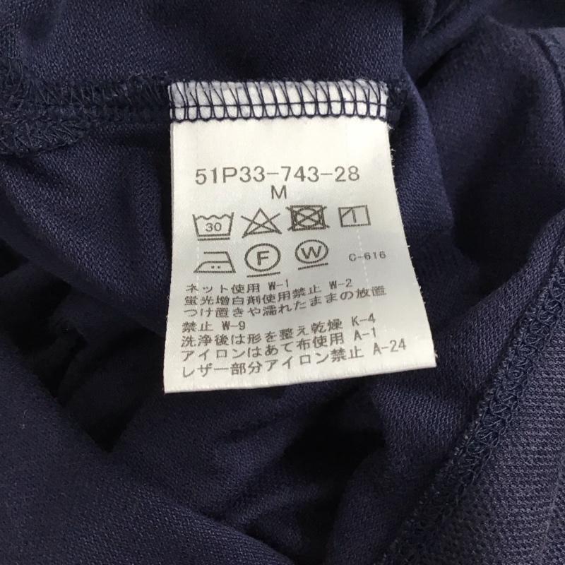 ブラックレーベルクレストブリッジ BLACK LABEL CRESTBRIDGE ポロシャツ 半袖 半袖ポロシャツ カラーシャツ 半袖カットソー M 無地 紺 / ネイビー / navy メンズ USED 古着 中古 10156565
