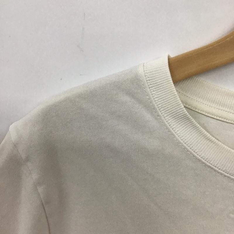 アヴィレックス AVIREX Tシャツ 半袖 半袖カットソー プリントTシャツ クルーネックカットソー M ロゴ、文字 白 / ホワイト / white メンズ USED 古着 中古 10156566