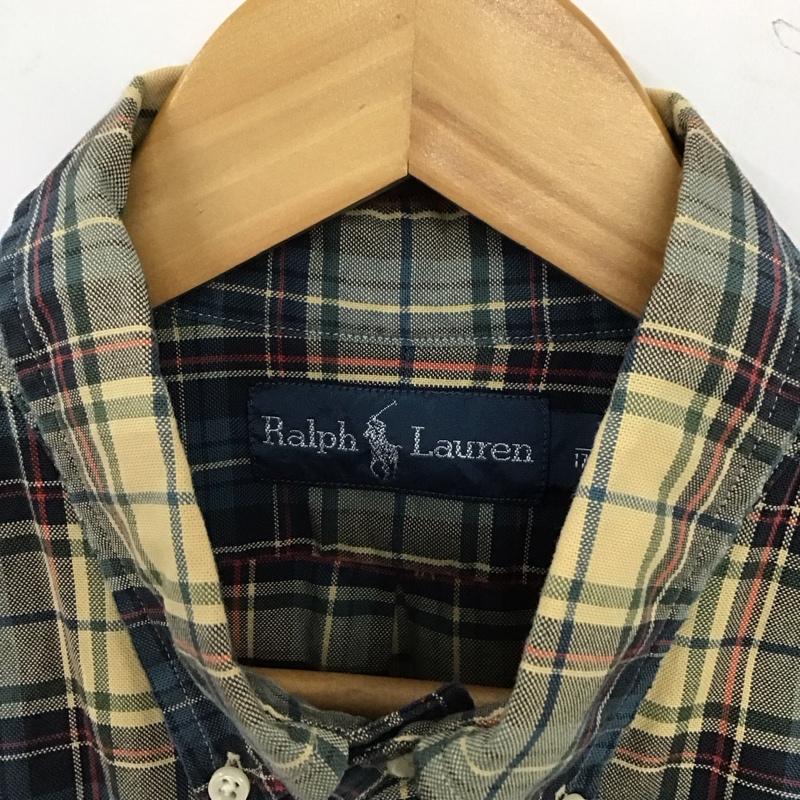 ラルフローレン RALPHLAUREN シャツ、ブラウス 長袖 長袖シャツ チェックシャツ カラーシャツ M チェック マルチカラー / マルチカラー / multicolor メンズ USED 古着 中古 10156568