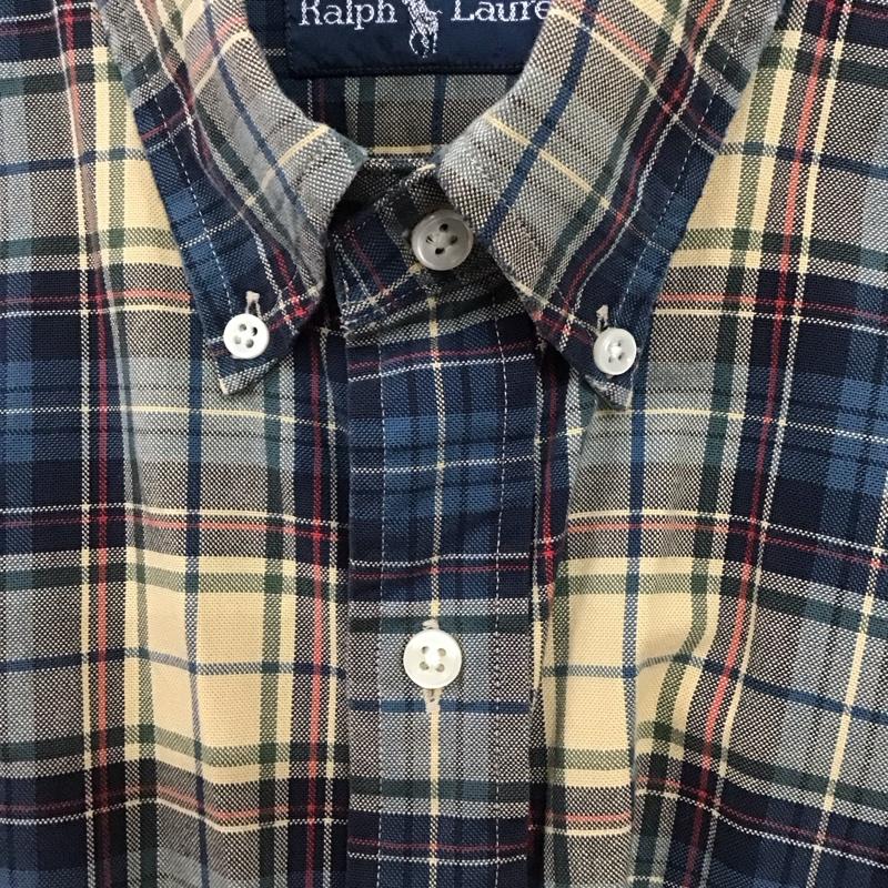 ラルフローレン RALPHLAUREN シャツ、ブラウス 長袖 長袖シャツ チェックシャツ カラーシャツ M チェック マルチカラー / マルチカラー / multicolor メンズ USED 古着 中古 10156568