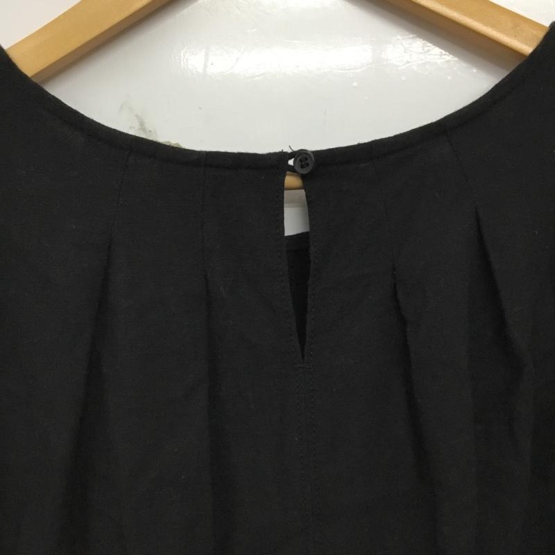 スタディオクリップ studio CLIP ワンピース ロングスカート FREE 無地 黒 / ブラック / black レディース USED 古着 中古 10156570