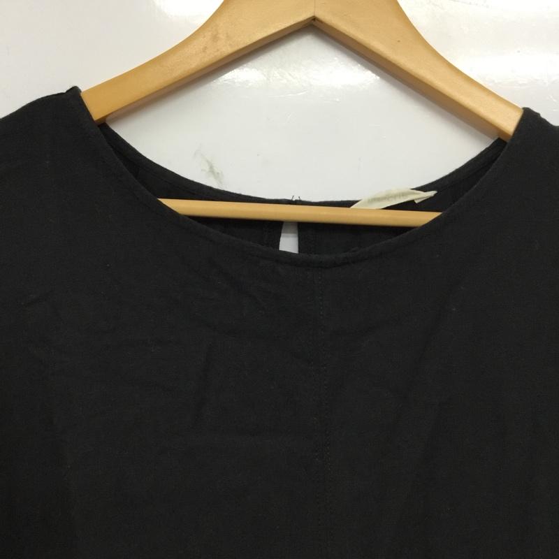 スタディオクリップ studio CLIP ワンピース ロングスカート FREE 無地 黒 / ブラック / black レディース USED 古着 中古 10156570