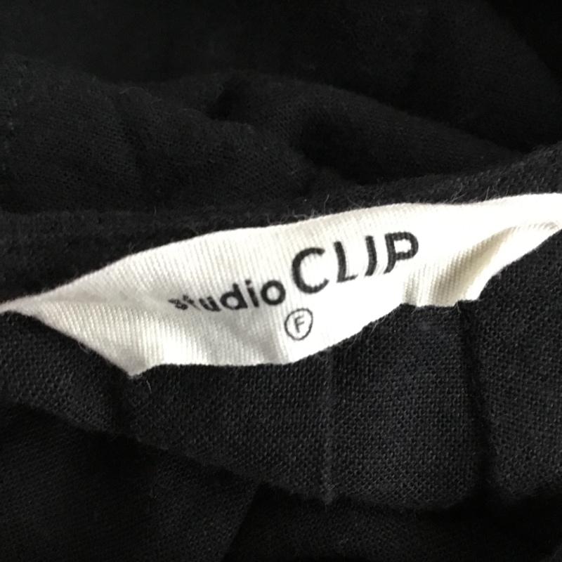 スタディオクリップ studio CLIP ワンピース ロングスカート FREE 無地 黒 / ブラック / black レディース USED 古着 中古 10156570