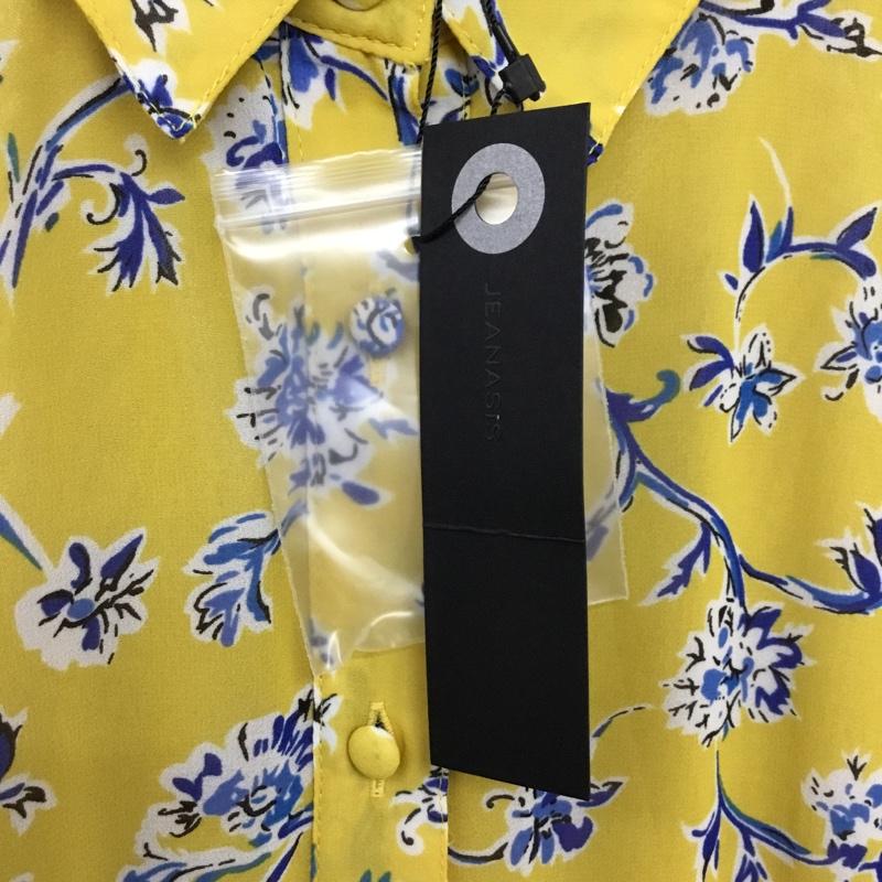 ジーナシス JEANASIS ワンピース ロングスカート FREE 総柄 黄 / イエロー / yellow レディース USED 古着 中古 10156572