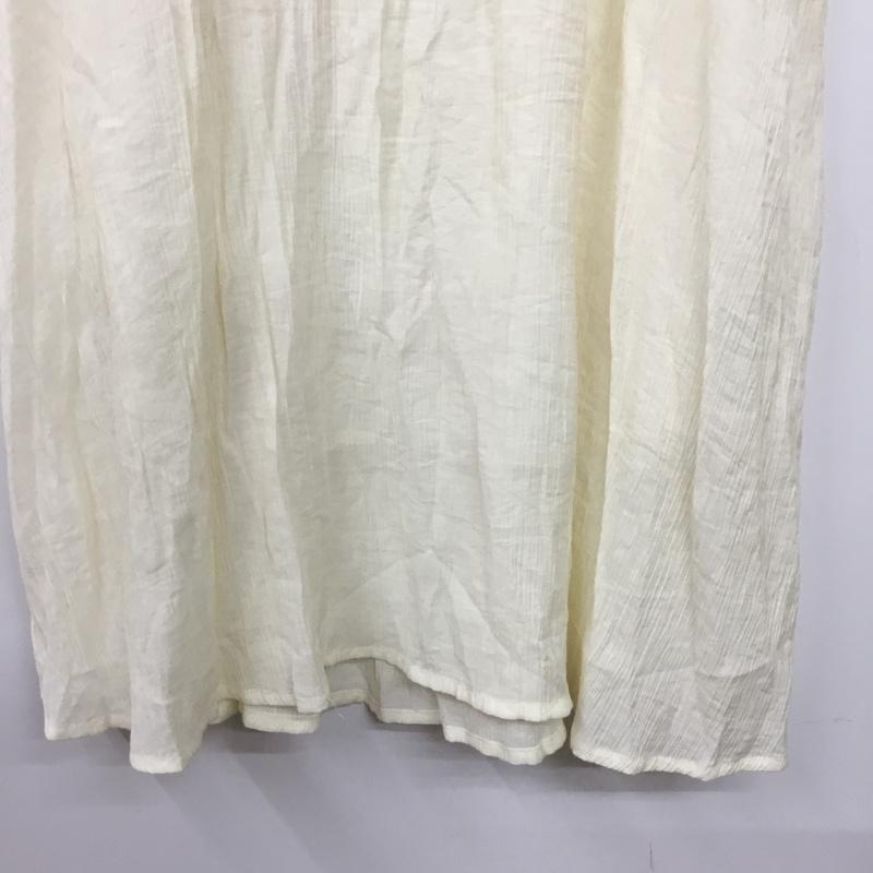 フィフス fifth ワンピース ロングスカート 無地 アイボリー / アイボリー / レディース USED 古着 中古 10156573