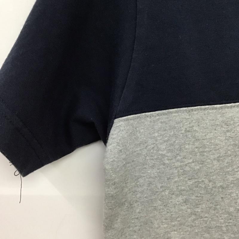 ザノースフェイス THE NORTH FACE Tシャツ 半袖 nt32062 トーンポケットカットソー クルーネックカットソー 半袖カットソー S 無地 灰 / グレー / gray X 紺 / ネイビー / navy メンズ USED 古着 中古 10156580