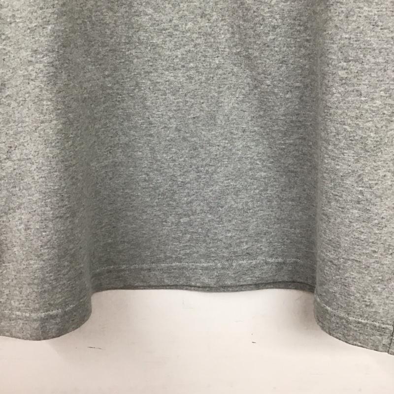 ザノースフェイス THE NORTH FACE Tシャツ 半袖 nt32062 トーンポケットカットソー クルーネックカットソー 半袖カットソー S 無地 灰 / グレー / gray X 紺 / ネイビー / navy メンズ USED 古着 中古 10156580