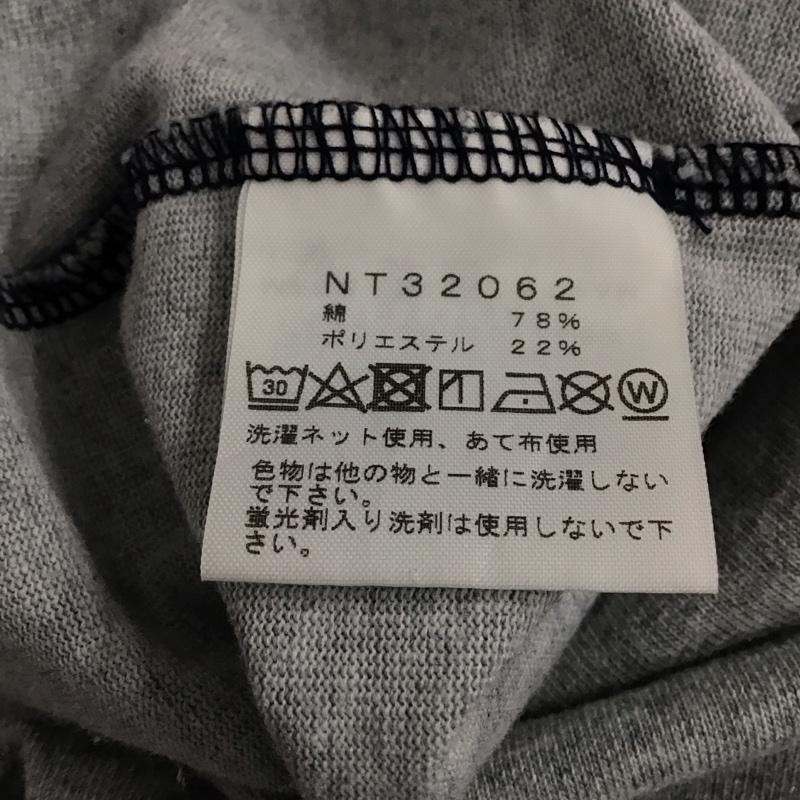 ザノースフェイス THE NORTH FACE Tシャツ 半袖 nt32062 トーンポケットカットソー クルーネックカットソー 半袖カットソー S 無地 灰 / グレー / gray X 紺 / ネイビー / navy メンズ USED 古着 中古 10156580