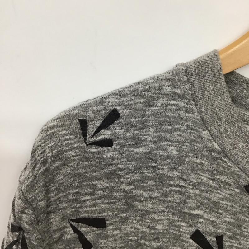 ポールスミス Paul Smith Tシャツ 半袖 半袖カットソー プリントTシャツ クルーネックカットソー M プリント 灰 / グレー / gray メンズ USED 古着 中古 10156582