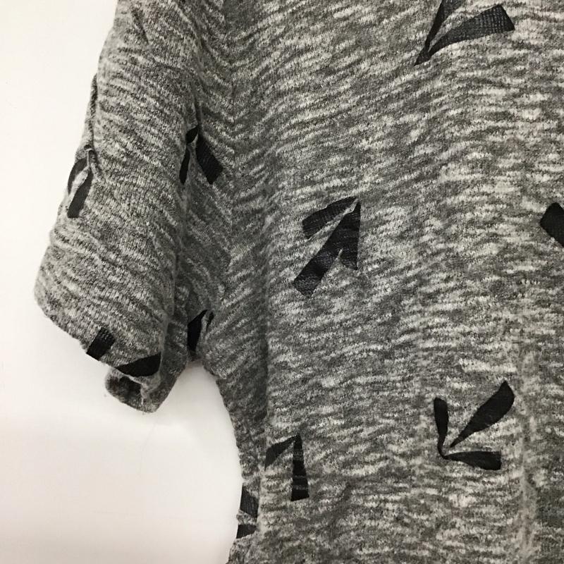 ポールスミス Paul Smith Tシャツ 半袖 半袖カットソー プリントTシャツ クルーネックカットソー M プリント 灰 / グレー / gray メンズ USED 古着 中古 10156582