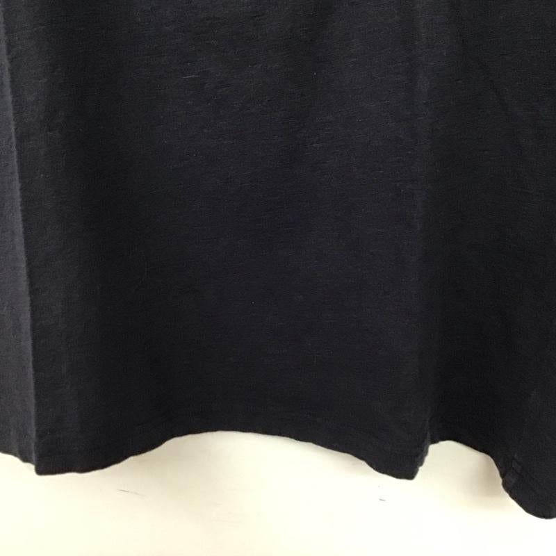 also also カットソー 半袖 半袖カットソー ヘンリーネックカットソー S 無地 紺 / ネイビー / navy メンズ USED 古着 中古 10156583
