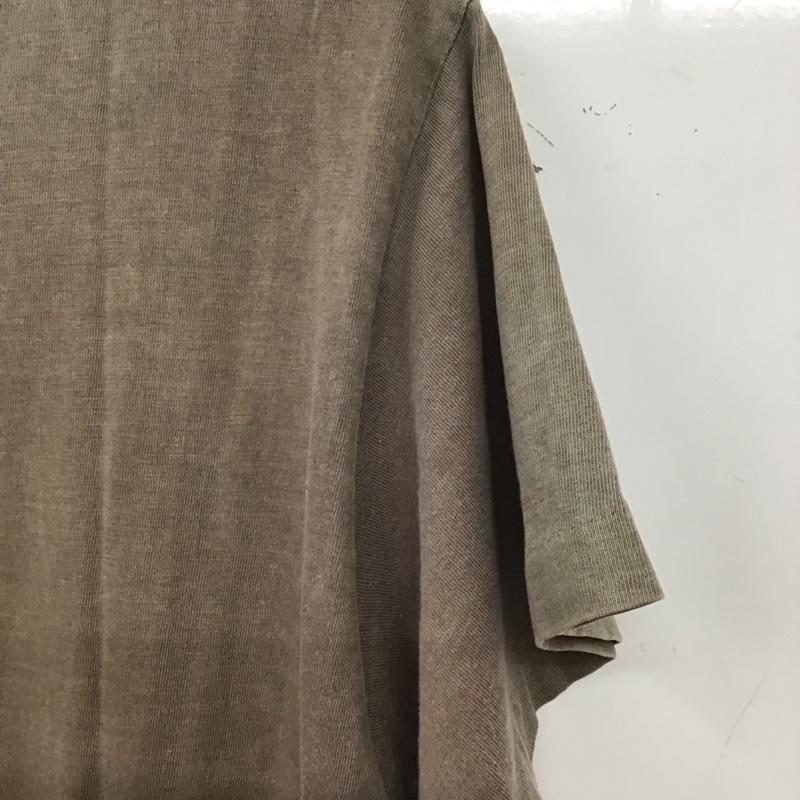 ダブルアールエル ラルフローレン RRL RALPH LAUREN Tシャツ 半袖 半袖カットソー プリントTシャツ クルーネックカットソー ロゴ、文字 茶 / ブラウン / brown メンズ USED 古着 中古 10156584