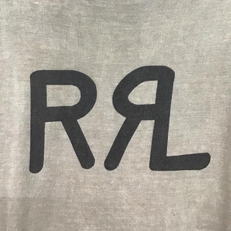 ダブルアールエル ラルフローレン RRL RALPH LAUREN Tシャツ 半袖 半袖カットソー プリントTシャツ クルーネックカットソー ロゴ、文字 茶 / ブラウン / brown メンズ USED 古着 中古 10156584