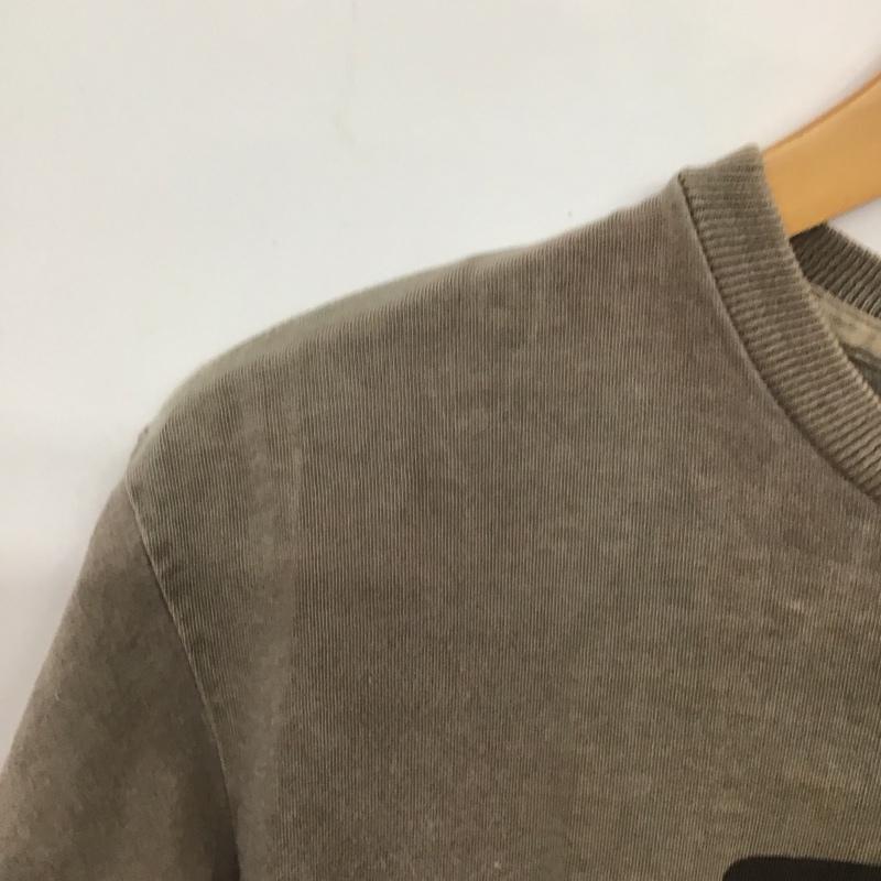 ダブルアールエル ラルフローレン RRL RALPH LAUREN Tシャツ 半袖 半袖カットソー プリントTシャツ クルーネックカットソー ロゴ、文字 茶 / ブラウン / brown メンズ USED 古着 中古 10156584