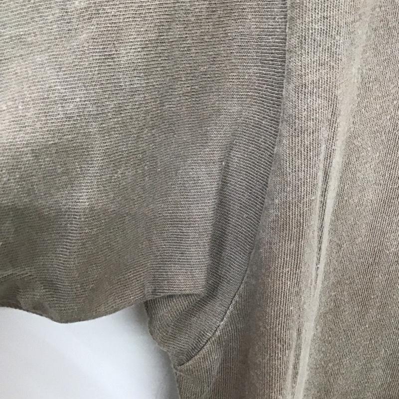ダブルアールエル ラルフローレン RRL RALPH LAUREN Tシャツ 半袖 半袖カットソー プリントTシャツ クルーネックカットソー ロゴ、文字 茶 / ブラウン / brown メンズ USED 古着 中古 10156584