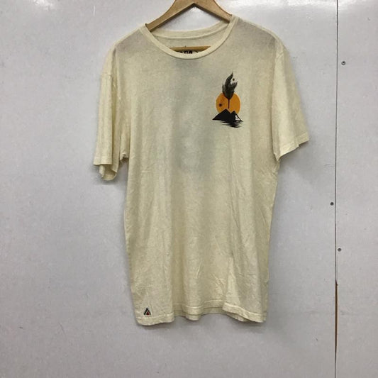 バートン BURTON Tシャツ 半袖 半袖カットソー プリントTシャツ クルーネックカットソー M プリント アイボリー / アイボリー / メンズ USED 古着 中古 10156588