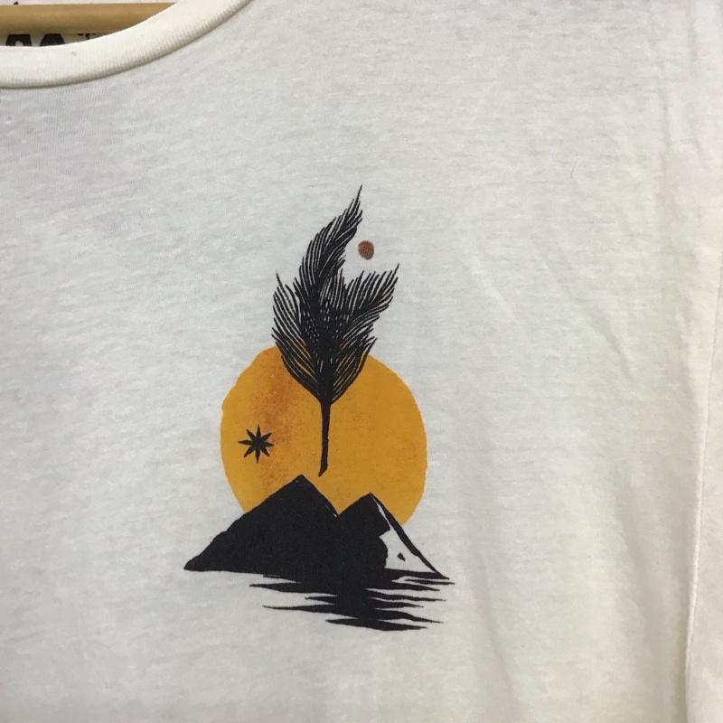 バートン BURTON Tシャツ 半袖 半袖カットソー プリントTシャツ クルーネックカットソー M プリント アイボリー / アイボリー / メンズ USED 古着 中古 10156588
