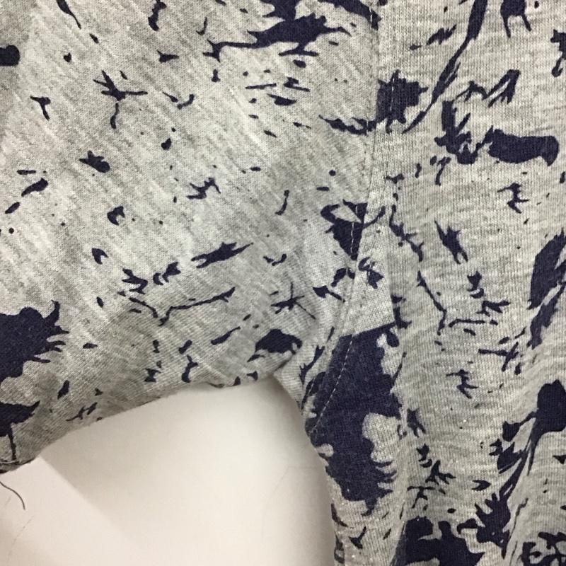 アバクロンビーアンドフィッチ ABERCROMBIE&FITCH Tシャツ 半袖 半袖カットソー プリントTシャツ クルーネックカットソー M プリント 灰 / グレー / gray メンズ USED 古着 中古 10156590