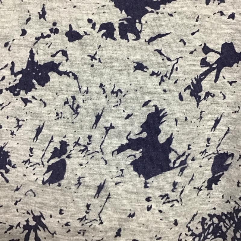アバクロンビーアンドフィッチ ABERCROMBIE&FITCH Tシャツ 半袖 半袖カットソー プリントTシャツ クルーネックカットソー M プリント 灰 / グレー / gray メンズ USED 古着 中古 10156590