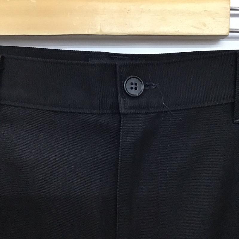 アーペーセー A.P.C. パンツ デニム、ジーンズ ワイドパンツ カジュアルパンツ ワークパンツ ストレッチパンツ L 無地 黒 / ブラック / black メンズ USED 古着 中古 10156593