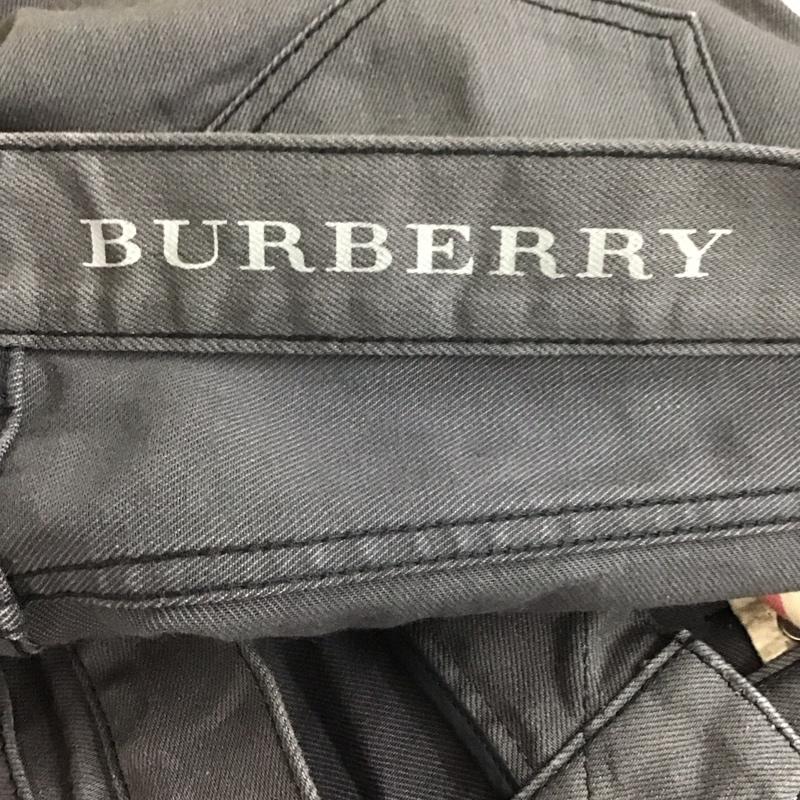 バーバリー BURBERRY パンツ デニム、ジーンズ デニムパンツ スリムパンツ カジュアルパンツ ストレッチパンツ 33インチ 無地 ダークグレー / ダークグレー / メンズ USED 古着 中古 10156594