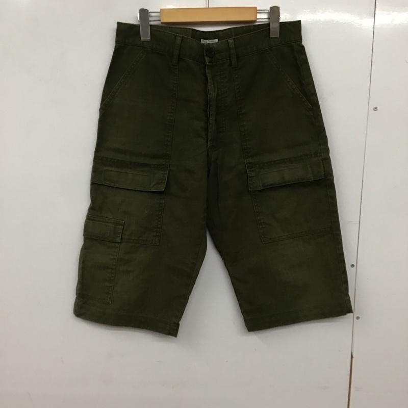 ポールスミスジーンズ Paul Smith JEANS パンツ ショートパンツ ショートパンツ ハーフパンツ カジュアルパンツ 無地 カーキ / カーキ / khaki メンズ USED 古着 中古 10156595