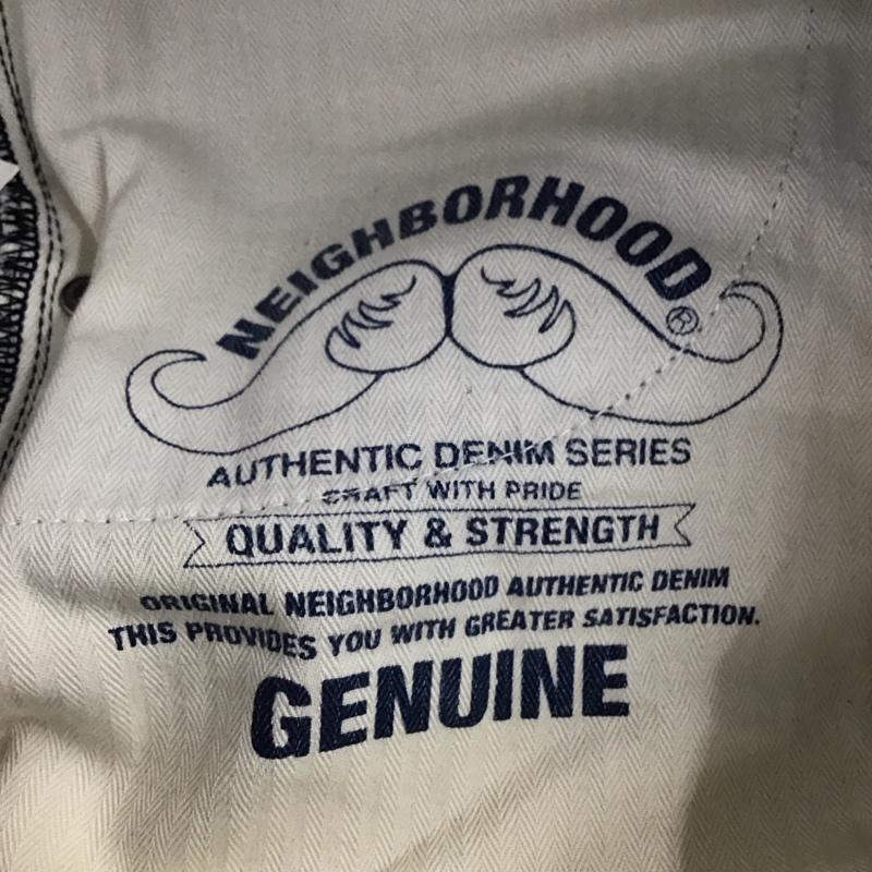 ネイバーフッド NEIGHBORHOOD パンツ デニム、ジーンズ 122dccan-ptm01s デニムパンツ ボトム M ロゴ、文字 インディゴ / インディゴ / Indigo メンズ USED 古着 中古 10156596