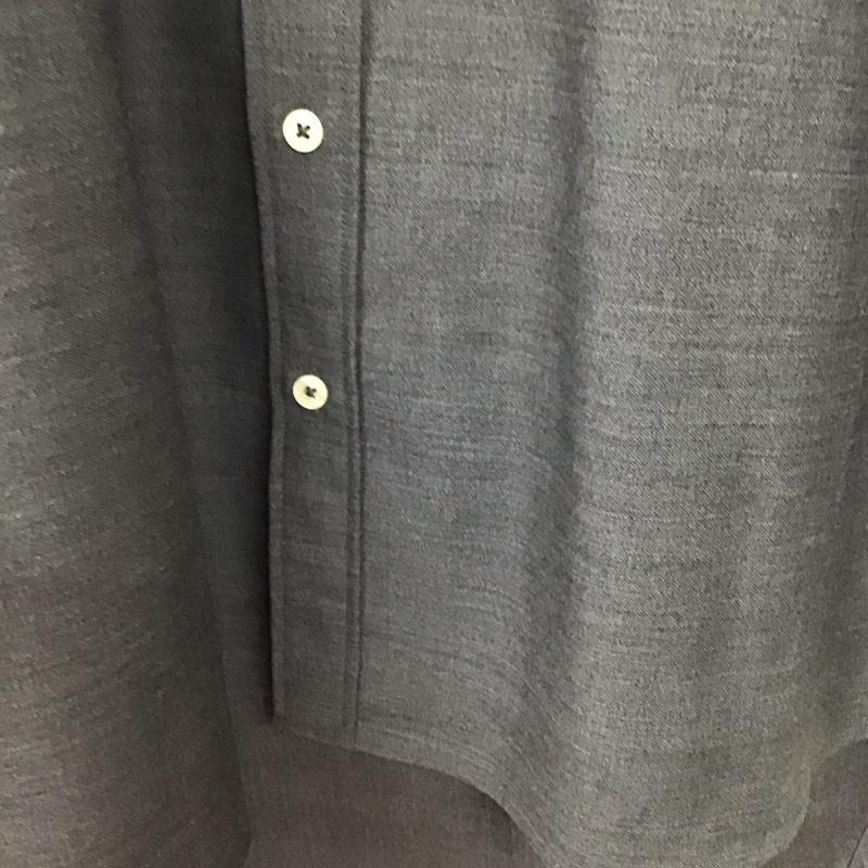 アミアレクサンドルマテュッシ AMI Alexandre Mattiussi シャツ、ブラウス 長袖 長袖シャツ 無地シャツ カラーシャツ 40 無地 灰 / グレー / gray メンズ USED 古着 中古 10156597