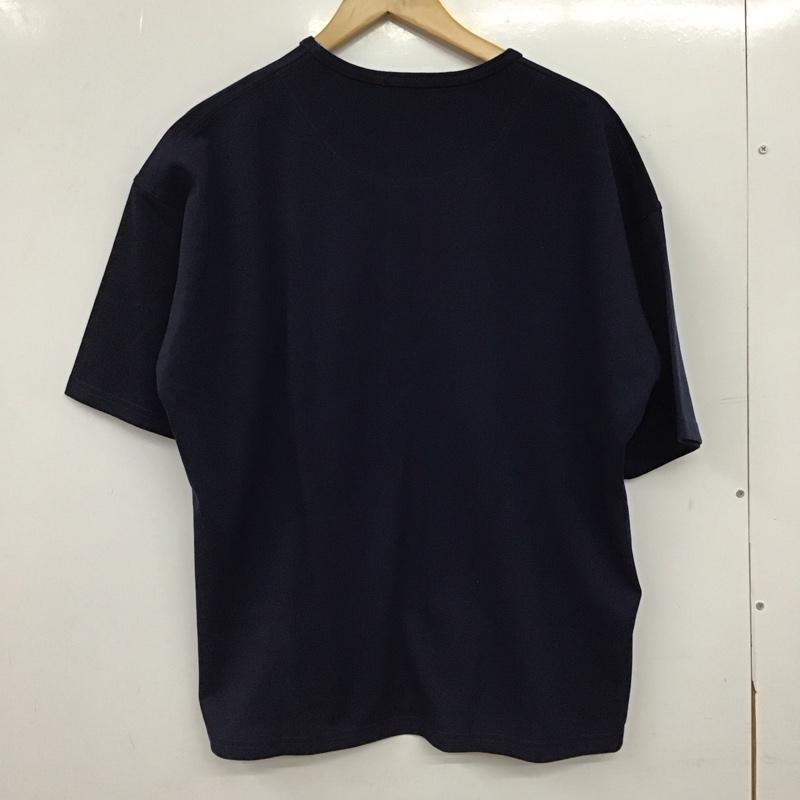 ジョンブル Johnbull Tシャツ 半袖 半袖カットソー 無地Tシャツ クルーネックカットソー L 無地 紺 / ネイビー / navy メンズ USED 古着 中古 10156598