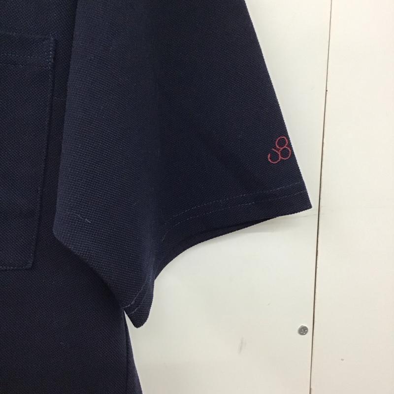 ジョンブル Johnbull Tシャツ 半袖 半袖カットソー 無地Tシャツ クルーネックカットソー L 無地 紺 / ネイビー / navy メンズ USED 古着 中古 10156598