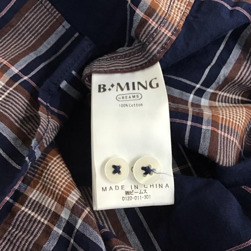 ビーミング バイ ビームス B:MING by BEAMS シャツ、ブラウス 長袖 長袖シャツ チェックシャツ カラーシャツ XL チェック マルチカラー / マルチカラー / multicolor メンズ USED 古着 中古 10156599