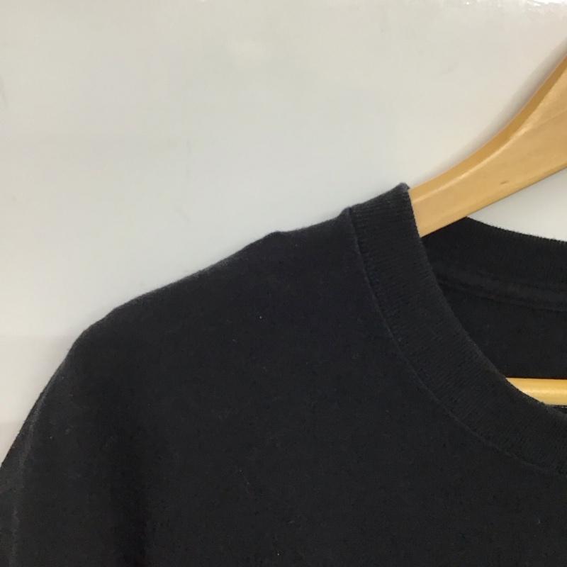 シップス SHIPS Tシャツ 半袖 半袖カットソー プリントTシャツ クルーネックカットソー XL プリント 黒 / ブラック / black メンズ USED 古着 中古 10156605