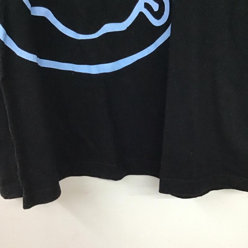 シップス SHIPS Tシャツ 半袖 半袖カットソー プリントTシャツ クルーネックカットソー XL プリント 黒 / ブラック / black メンズ USED 古着 中古 10156605