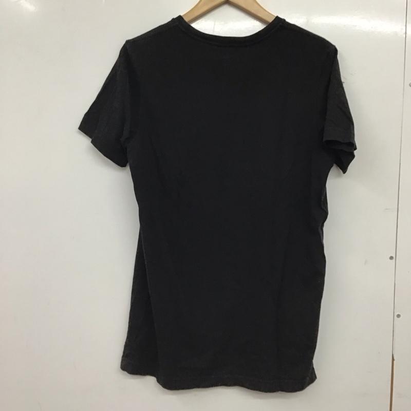 トミーヒルフィガー TOMMY HILFIGER Tシャツ 半袖 半袖カットソー プリントTシャツ クルーネックカットソー S ロゴ、文字 黒 / ブラック / black メンズ USED 古着 中古 10156607