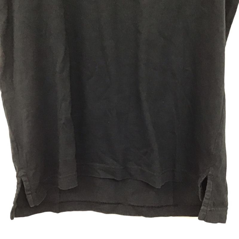 トミーヒルフィガー TOMMY HILFIGER Tシャツ 半袖 半袖カットソー プリントTシャツ クルーネックカットソー S ロゴ、文字 黒 / ブラック / black メンズ USED 古着 中古 10156607