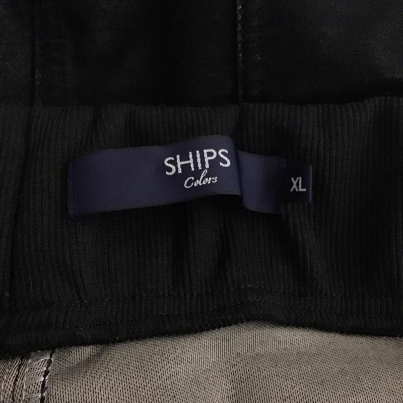 シップスカラーズ SHIPS COLORS パンツ ワークパンツ、ペインターパンツ カジュアルパンツ ワイドパンツ XL 無地 ダークグレー / ダークグレー / メンズ USED 古着 中古 10156608