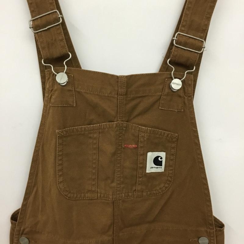 カーハート Carhartt サロペット・オーバーオール サロペット、オーバーオール S 無地 茶 / ブラウン / brown レディース USED 古着 中古 10156610