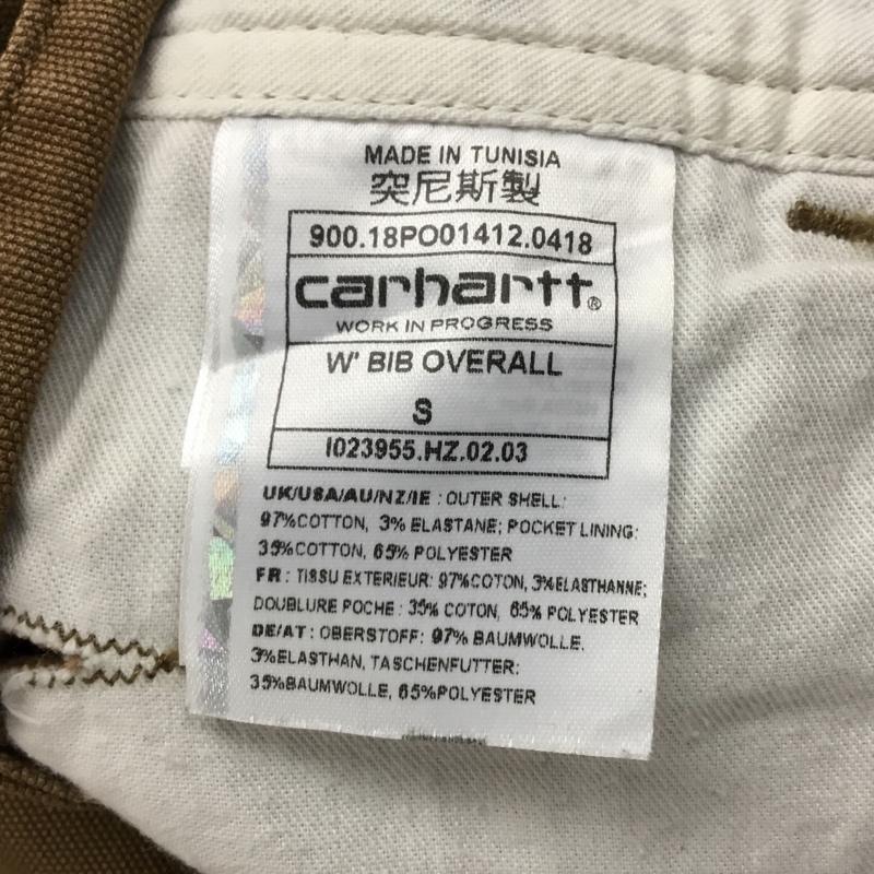 カーハート Carhartt サロペット・オーバーオール サロペット、オーバーオール S 無地 茶 / ブラウン / brown レディース USED 古着 中古 10156610