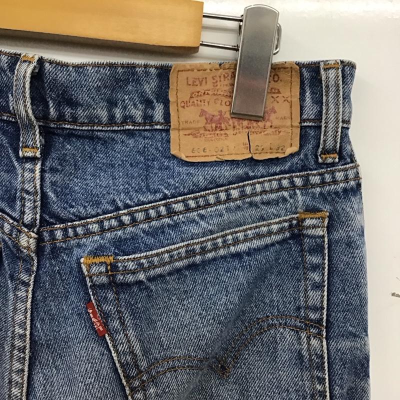 リーバイストラウスアンドコー Levi Strauss & co. パンツ デニム、ジーンズ デニムパンツ スリムパンツ カジュアルパンツ 29インチ 無地 インディゴ / インディゴ / Indigo メンズ USED 古着 中古 10156611